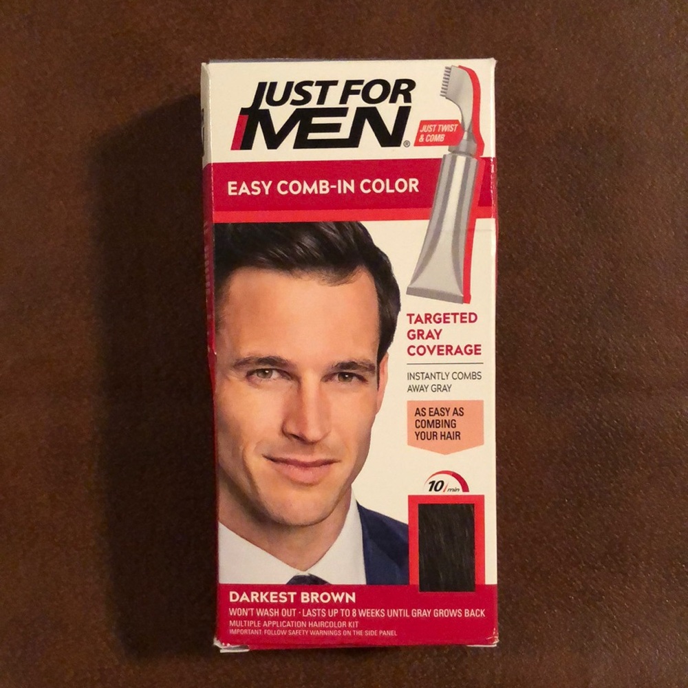 Just For Men Easy Comb In Color Darkest Brown